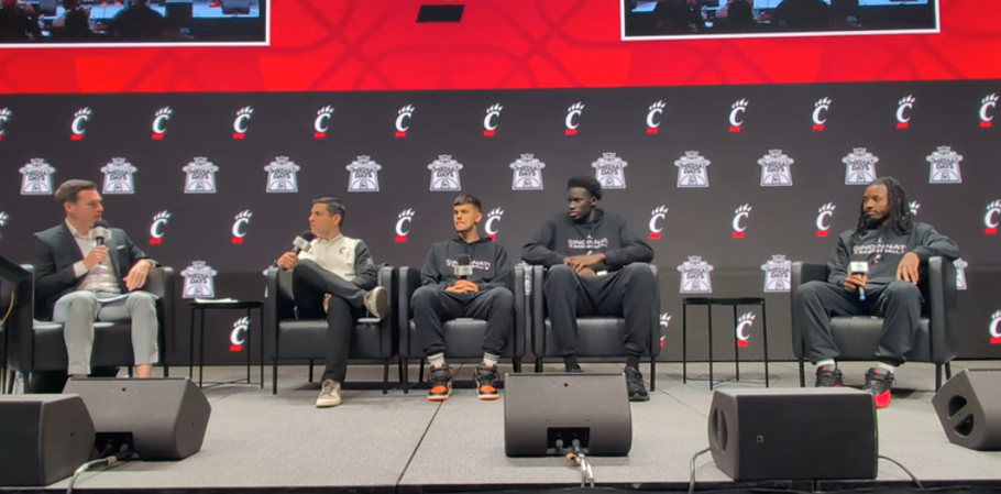 Watch: Wes Miller, Kerr Kriisa, Moustapha Thiam, Day Day Thomas ESPN Big 12 Media Day Availability.